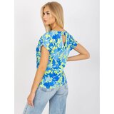 RUE PARIS Blouse-WN-BZ-4008-1.85-blue | Shoptok.si