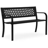 Multi Garden metalna baštenska klupa sa naslonom, 120 × 50 cm Cene