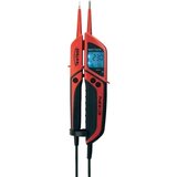 TESTBOY profi iii lcd dvopolni ispitivač napona, 3 - 1000 v AC/4 - 1400 v dc optički, led lampice, lc ekran cat iii | Eponuda.ba