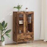  Highboard s ladicama Staro drvo 69,5 x 31 x 115 cm | Eponuda.ba
