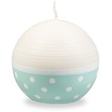 Unipar Belo-turkizna sveča Sweetness, čas gorenja 22 h | Shoptok.si