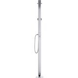  Vrtni tuš sa smeđom bazom 220 cm aluminijski | Eponuda.ba