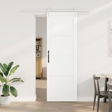vidaXL klizna vrata Set od 2 Bijela Drvo 78 x 232 cm Klizni dijelovi | shoptok.hr