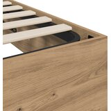  Otomanski krevet Umjetnička hrastovina 203 x 180 x 25 cm | shoptok.hr