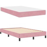 Krevet s opruga kutije Ružičasta 120 x 200 cm tkanina | shoptok.hr