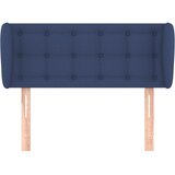  Uzglavlje s ušima plavo 93x23x78/88 cm od tkanine | shoptok.hr