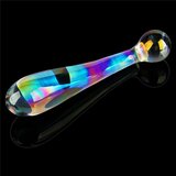 Lovetoy Twilight Gleam Glass Dildo Alluring Arc | Shoptok.si