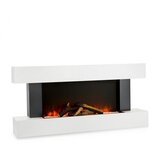 Klarstein studio light &amp; fire 1 električni kamin, bijela Cijene