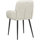  Trpezarijske stolice 4 pcs Baršun Krem 57 x 50 x 85 cm | Eponuda.com