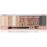 Technic_Cosmetics Mega Eyeshadows paleta sjenila za oči nijansa Mega Nudes 18 g u