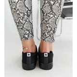 Gemre Women's black fabric lace-up sneakers Rocky | Shoptok.si