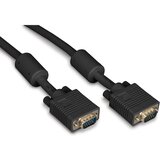 E-green Kabl VGA D-sub M/M 3m HQ feritno jezgro crni | ePonuda.com