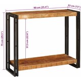  Konzolna stolica Smeđa 90 x 33 x 75 cm Čvrsto drvo manga | shoptok.hr