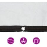 vidaXL Prozorna ponjava z očesci 4x8 m polietilen | Shoptok.si