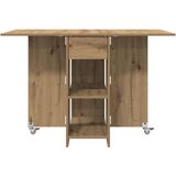  Blagovaonski stol 115 x 70 x 75 cm Konstruirano drvo - Hrast artisan | shoptok.hr