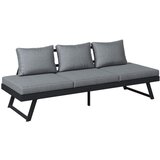 Ambia Garden KLOP, kovina, tekstil antracit, siva Cene