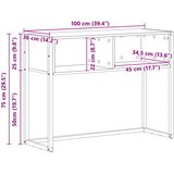  Konačna Stolić Staro drvo 100 x 36 x 75 cm Konstruirano drvo | shoptok.hr