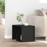  Bocni stol Crni hrast 59 x 36 x 38 cm Konstruirano drvo | shoptok.hr