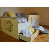  Otroška postelja medvedek 3-Bež | Shoptok.si