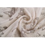 Mendola Fabrics Bež prozirna zavjesa 140x245 cm Defence – | shoptok.hr