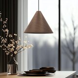  cono visilica na sajli 1xE27/40W/230V mahagoni furnir | Eponuda.com