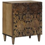  Ormar za krevet Smeđa 50 x 33 x 60 cm Čvrsto drvo manga | shoptok.hr