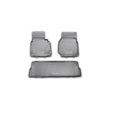 Element Tipske gumene patosnice Land Rover Defender 110 5D (2007+), 3 komada, Sive Cene