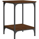  Stolić za kavu smeđa boja hrasta 40x40x55 cm konstruirano drvo | shoptok.hr