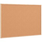  Ploča od pluta s okvirom od masivnog borovog drva 80 x 55 cm | shoptok.hr