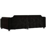  Dnevni krevet crni 80 x 200 cm od tkanine | shoptok.hr