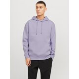 Jack & Jones Sweater majica 'JJESTAR' lavanda / bijela | shoptok.hr