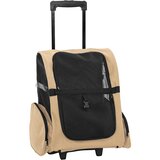 Kolica za kućne ljubimce 3 u 1 Dizajn Pješčana 48 x 32 x (57-106) cm Oxfordska tkanina | shoptok.hr
