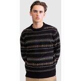 Redefined Rebel RRHendrix Knit Boxy Fit Pulover black Cene