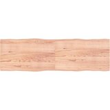 Stolna ploča svjetlosmeđa 200x60x(2-4) cm obrađena hrastovina | shoptok.hr