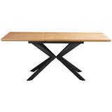 MID.YOU JEDILNA MIZA, naravne barve, črna | Shoptok.si