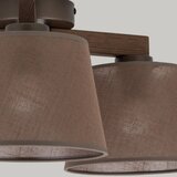 Brilagi plafonski luster latte 3xE27/15W/230V borovina/braon | Eponuda.com