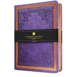  NOTES 20,5X14,5 CM CRTE 160L BEZ ZATVARANJA OLD BOOK MARKER LJUBIČASTI 1180 | Shoptok.si