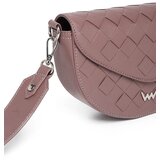 Vuch Torba Tricia Intrecciato Dusty Pink, 15 x 24 cm Slike
