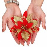  CA0729 BOŽIĆNI UKRASI "BOŽIĆNA ZVIJEZDA" 13X13 CM | shoptok.hr