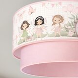  Brilagi - LED dečiji luster na sajli BOBO 1xE27/10W/230V prečnik 40 cm ružičasta/vile | Eponuda.com