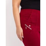 New Fashion Trousers-AT-SP-73019.43-burgundy | Shoptok.si