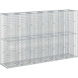  Gabionski uzdignuti krevet 3 pcs Srebrno 250 x 50 x 150 cm | Eponuda.com