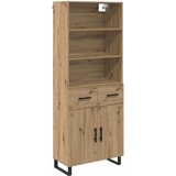 Highboard s ladicama 2 pcs Umjetnički hrast Konstruirano drvo | shoptok.hr