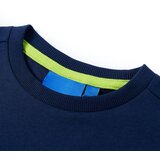  Dječja majica dugih rukava modra 116 | shoptok.hr