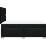  Krevet box spring s madracem crni 120 x 190 cm od tkanine | shoptok.hr