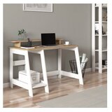 Hanah home Radni sto Country, 120x73x60 cm, Hrast-bijeli | Eponuda.ba