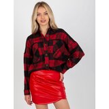 Patiskha Shirt-DN-KS-3990.95P-black-red | Shoptok.si
