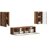  Komplet TV omaric 4 pcs Star les Konstruiran les, (5000132547) | Shoptok.si