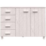  Komoda HAMAR bela 113x40x80 cm trdna borovina, (20656385) | Shoptok.si