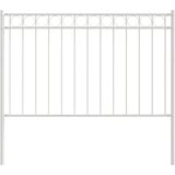Element Ograde ASSEN Bijelo 170 x 130 cm Čelik | shoptok.hr